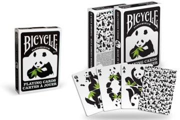 Le carte da gioco Panda