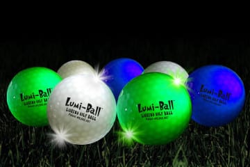 Le palline da golf LED
