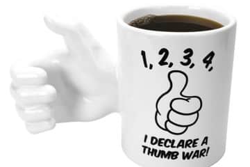 Il mug Thumb War