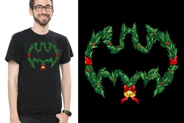 La maglietta di Batman Natale