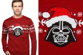 Il maglione natalizio di Darth Vader maglione-darth-vader