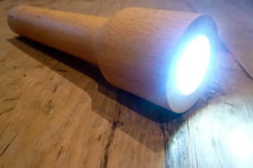La torcia di legno