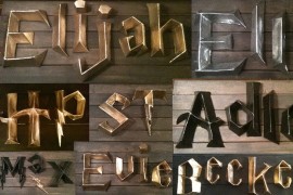 Lettere da parete Harry Potter lettere-harry-potter