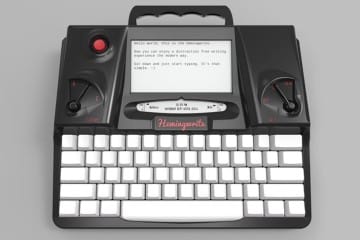 Hemingwrite, la macchina da scrivere digitale