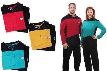 I pigiami di Star Trek TNG