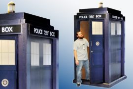 Il TARDIS in scala 1:1 di cartone tardis-di-cartone