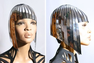 Capelli di Cleopatra metallici