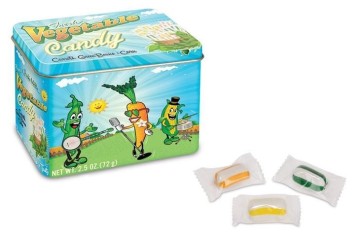 Le caramelle gusto verdura