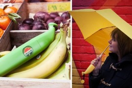 Um-Banana, una banana per ombrello ombrello-banana