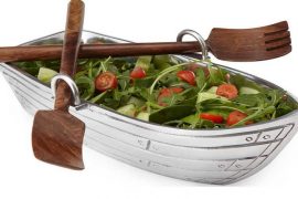 L’insalata? La servo nella barca barca insalata