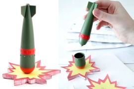 Il set per appunti esplosivo bomba-per-appunti