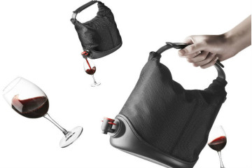 Borsa dispenser per vino