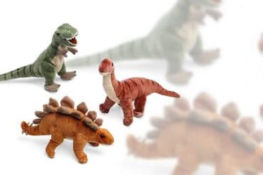I dinosauri di peluche
