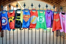 I mantelli per bambini mantelli super eroi