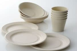 Set da tavola in bambù piatti bambu
