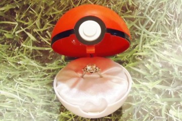 La Pokeball porta anelli