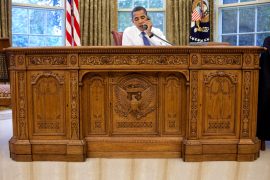 La scrivania del presidente degli USA Scrivania del presidente degli USA
