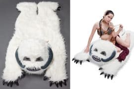 Il tappeto Wampa di Star Wars tappeto-wampa