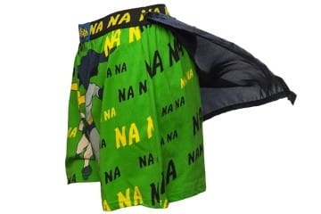 Boxer con mantello di Batman