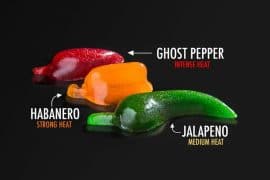 Spicy Gummy Chili Peppers caramelle-gommose-al-peperoncino-piccante