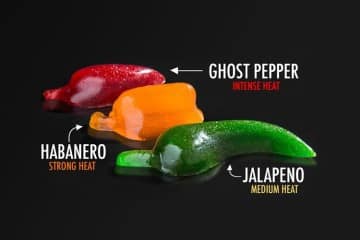 Spicy Gummy Chili Peppers