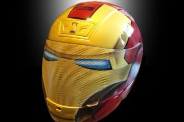 Elmo da moto di Iron Man