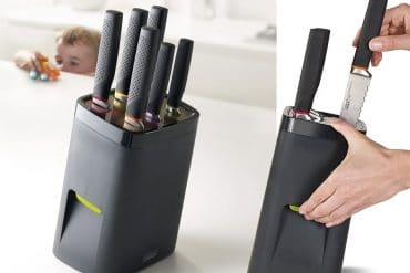Ceppo di sicurezza per coltelli