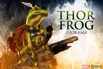 Thor Frog Diorama