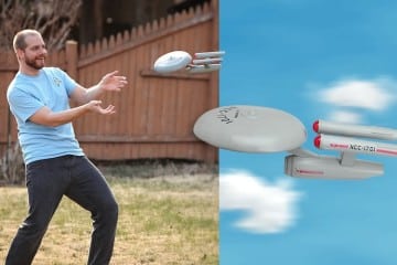 Frisbee USS Enterprise