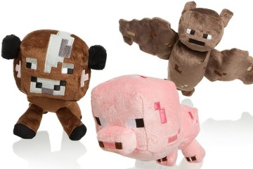 I peluche di Minecraft