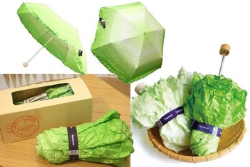 Vegetabrella, l’ombrello di insalata