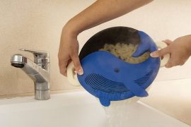 La balena scolapasta balena-scola-pasta