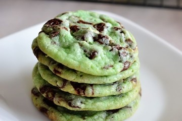 I biscotti menta e cioccolato