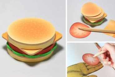L’hamburger per appunti