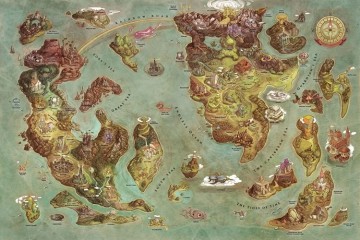 Videogames World Map