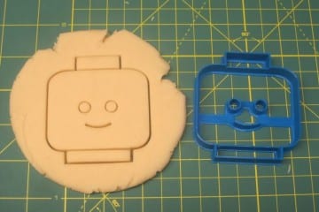 Biscotti testa di LEGO
