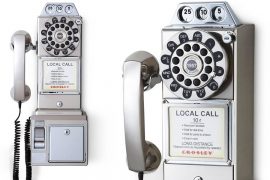 Il telefono vintage con gettoniera telefono-vintage-con-gettoniera