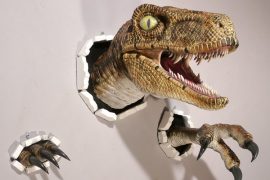 Dinosauri da parete dinosauri-da-parete-3d