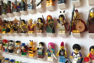 Display per minifigure LEGO