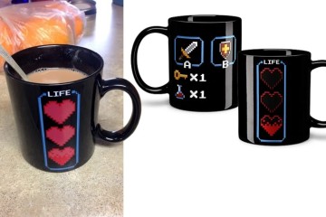 Il mug dell’eroe in 8-bit
