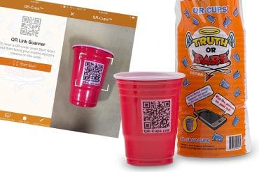 Bicchieri da party QR