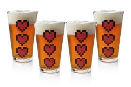 Bicchieri Power-Up set-bicchieri-8-bit
