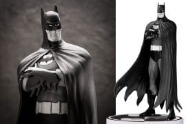 Batman in bianco e nero statua-batman-in-bianco-e-nero