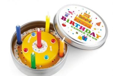 Candela di compleanno portatile