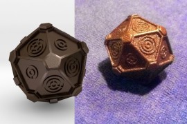 Dado da 20 di Gallifrey dado-d20-di-gallifrey