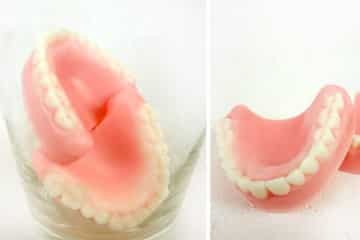 Dentiera di sapone