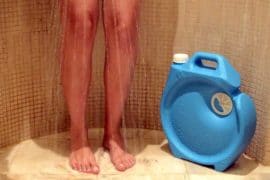 Salva acqua da doccia aguawell