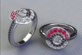 Anello Pokeball anello-pokeball