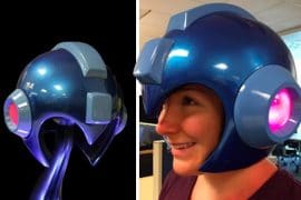 Il casco di Mega Man replica-indossabile-casco-mega-man