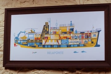 La stampa della Belafonte di Zissou